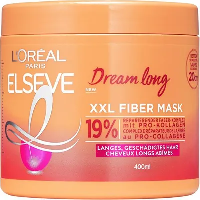 Obrázek produktu pro Obnovující maska na vlasy Elseve Dream Long XXL Fiber (Mask) 400 ml