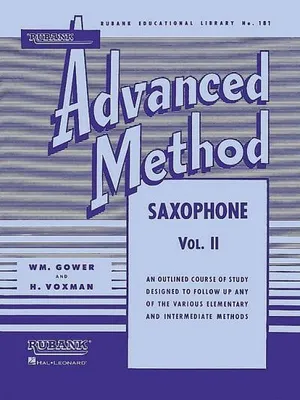 Produktbild von Rubank Advanced Method: Saxophone, Vol. II
