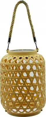 Produktbild von Solar-Gartenlaterne XL, LED, Rattan-Optik, IP44