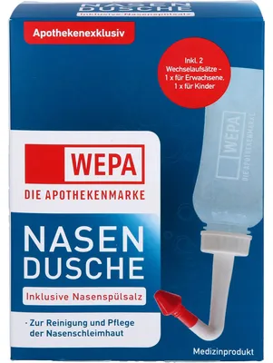 Produktbild von WEPA Nasendusche inklusive Nasenspülsalz, 1 St. Packung