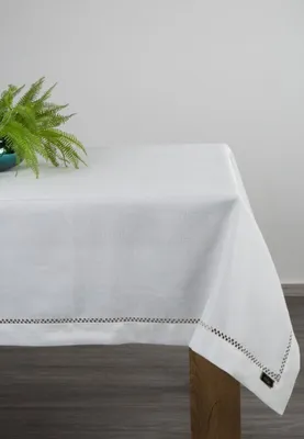 Obrázek produktu pro Slavnostní ubrus stolní dekorace EMILY bílý 145x280