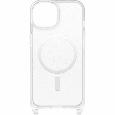 Produktbild von OtterBox React Tasche Apple iPhone 14, iPhone 13 Smartphone - Stardust (Glitter transparent) - Nylon, Plastik Körper - Sturzsicher - Halsriemen
