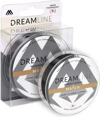 Produktbild von Mikado Dreamline Match Monofile Schnüre 150 M Schwarz 0.180 mm Schwarz 0.180 mm