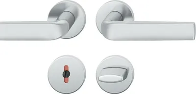 Produktbild von Rosettengrt.12 1267 VA 6204 rd.WC DIN L/R D/D FSB