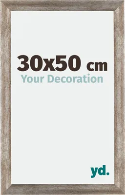 Produktbild von Bilderrahmen, 30x50 cm, Metall Vintage, MDF, Mura