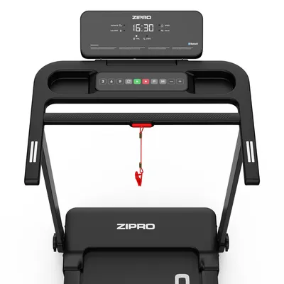 Produktbild von ZIPRO Forma Elektrisches Laufband klappbar – Heimtrainer bis 12 km/h – Platzsparendes FlatFold Design, Zwift & Kinomap Kompatibel, Neigungsverstellung