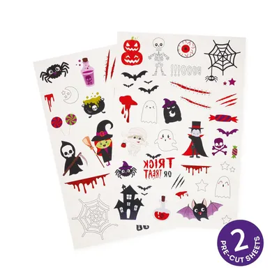 Immagine prodotto di Adesivi temporanei a forma di tatuaggi - TATUAGGI - HALLOWEEN