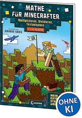 Immagine prodotto di Mathe für Minecrafter - Mein extrastarkes Übungsbuch
