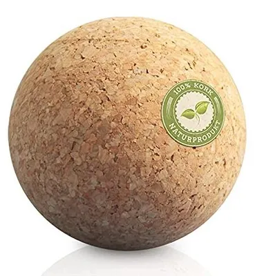 Zdjęcie produktu dla Piłka do masażu korkowa 7 cm trening powięziowy relaksacja