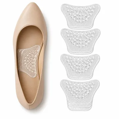 Produktbild von COOL-i Fußgewölbe Pads 2 Paar, Gel Arch Support Einlagen, selbstklebend & zuschneidbar