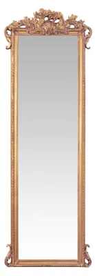 Produktbild von Casa Padrino Barock Wandspiegel in Gold, Prunkvoller Spiegel im Antik Stil, B 67.3 x H 198.5 cm