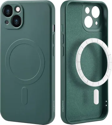 Immagine prodotto di imoshion Color Back Cover con MagSafe iPhone 13 - Verde scuro