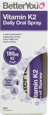 Immagine prodotto di BetterYou - Vitamina K2 spray orale giornaliero, 25 ml