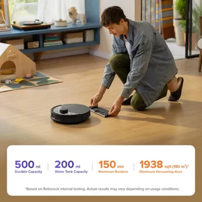 Produktbild von roborock Q5 Pro Staubsauger Roboter 5500Pa mit wischfunktion, saugroboter wischroboter mit DuoRoller-Bürste, PreciSense-LiDAR-Navigation, 3D Mapping