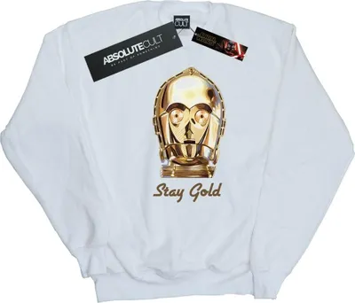 Produktbild von Star Wars - "The Rise Of Skywalker Stay" Sweatshirt für Herren BI46888 (S) (Weiß)