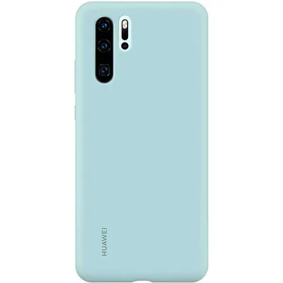 Immagine prodotto di HUAWEI Custodia protettiva in silicone azzurro per P30 Pro