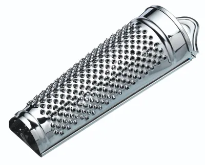 Produktbild von KitchenCraft - Küchenreibe de mit Behälter, Muskatnuss und Gewürzen, Edelstahl, Farbe Silber