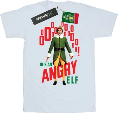 Produktbild von Elf - "Angry Elf" T-Shirt für Damen BI21781 (XL) (Weiß)