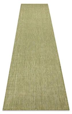 Zdjęcie produktu dla Dywan, chodnik SZNURKOWY SIZAL SION A5165A Melanż płaskie tkanie zielony 70x300 cm