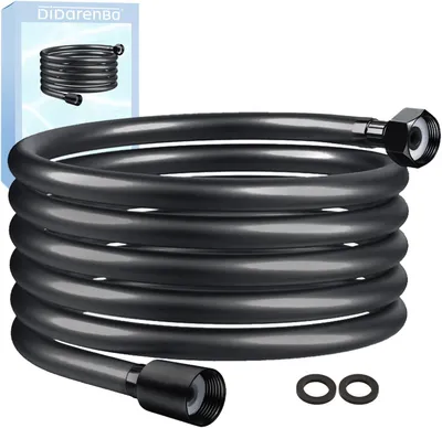 Imagen del producto de Manguera flexible para ducha, de 2,5 metros, de PVC, antitorsión