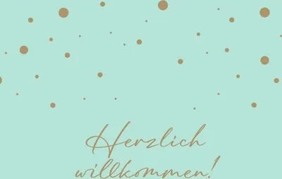 Produktbild von Servietten 33x33 cm - Herzlich willkommen!