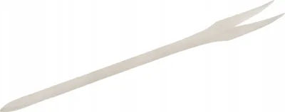 Produktbild von Holzgabel 25 cm, 2-zinkig, für Grill, mit Teflonbeschichtung