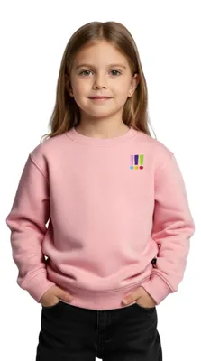Produktbild von Spreadshirt Die Drei Ausrufezeichen Logo Stick Kinder Premium Pullover, 98/104 (2 Jahre), Rosa