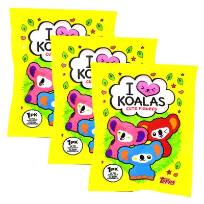Produktbild von Koalas Figur - I Love Koalas - Sammelfigur - Auswahl 3 Tüten Koalas