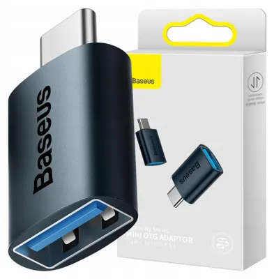 Image de Baseus Ingenuity Series Adapter From Usb-C To Usb-A 10Gb/S - Bleu