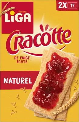 Produktbild von LU Cracotte Knusprige Natur-Toastcracker 250g – Leicht & knusprig Snack