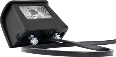 Produktbild von DOBPLAST Kennzeichenleuchte DPT20 97x 50x 50 mm 0,5 m Kabel 12 V C5W Glühbirne E20 für Anhänger PKW Lkw und Nutzfahrzeuge