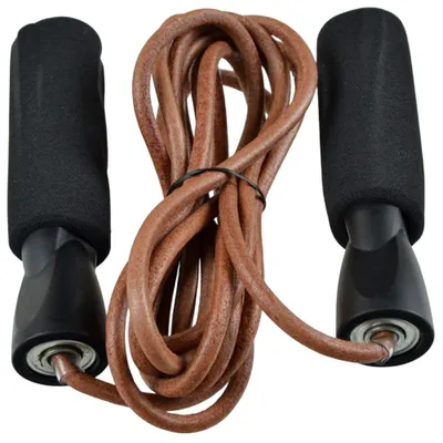 Produktbild von ProFit - Sprungseil, Leder PP7834 (Einheitsgröße) (Schwarz)