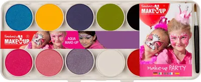 Produktbild von KREUL Schminkkasten "Fantasy Make Up" Girls 10 Farben