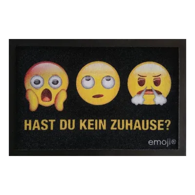 Produktbild von Rockbites - Fußmatte Emoji "Hast du kein Zuhause?" Türmatte (100923) Nr. 79