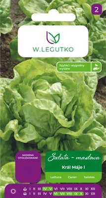 Zdjęcie produktu dla Nasiona Sałata Kr l M je I 250nas. - W.Legutko