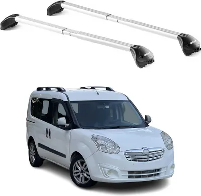 Produktbild von Dachträger Grundtäger für Opel Combo D 2011-2018 5 tür 100kg Alu Silber 2x ABE