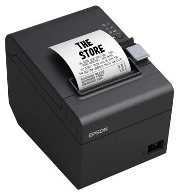 Image de Epson TM T20III - Imprimante de reçus - ligne thermique - Rouleau (7,95 cm) - 203 x 203 ppp - jusqu'à 250 mm/sec - LAN - noir (C31CH51012)