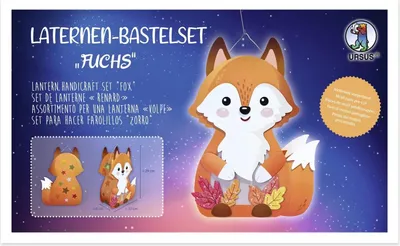 Zdjęcie produktu dla Zestaw do tworzenia lampionów z lisem, 1 szt