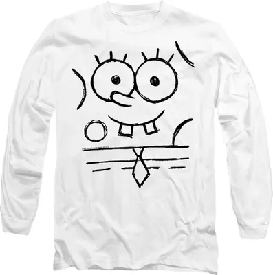 Image de Bob l'Éponge SquarePants - T-shirt pour homme/femme unie TV10582 (S) (Blanc)
