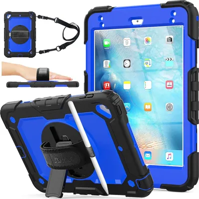 Produktbild von Tasche für Samsung Galaxy Tab A 8.0" mit Schultergurt Blau