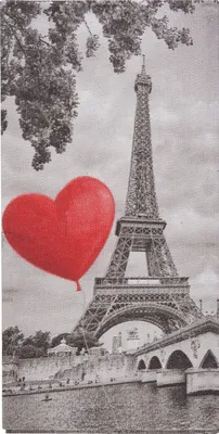 Produktbild von Papiertaschentücher "City of Love"