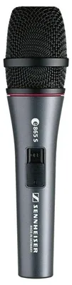Immagine prodotto di Sennheiser E865-S - Supercardioid condenser vocal microphone with on/off switch