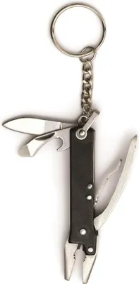 Produktbild von Kompaktes Schlüsselanhänger Multitool mit Zange, Drahtzange, Messer und Flaschenöffner