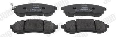 Produktbild von JURID Bremsbeläge Satz Vorne für MITSUBISHI L 200 (K7T, K6T) 572500J