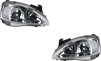 Zdjęcie produktu dla Johns, pasuje do reflektorów Opel Corsa C 09/00-06/03 H7/H7 zestaw ? lewy i prawy