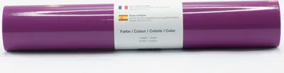 Produktbild von Kreativplotter Vinylfolie glänzend VIOLETT 30,5x300 cm