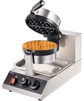 Obrázek produktu pro VEVOR opékač vaflí elektrický gril 1300W opékač vaflí 220V kontaktní gril