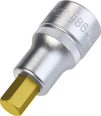 Produktbild von HAZET Steckschlüsseleinsatz 986A-3/8 23mm 52mm manuell (Handbetätigung)