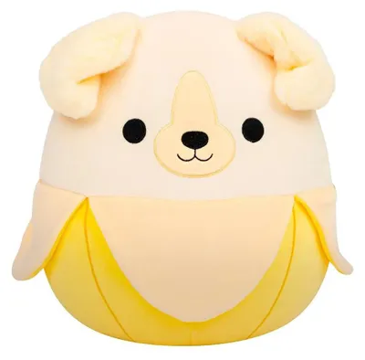 Obrázek produktu pro Squishmallows P26-nate, plyšová hračka ve tvaru zlatého retrívra s banánem, 30 cm (260191), plyšák, vhodná pro děti, univerzální velikost