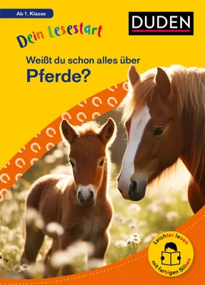Produktbild von Dein Lesestart: Weißt du schon alles über Pferde? Ab 1. Klasse